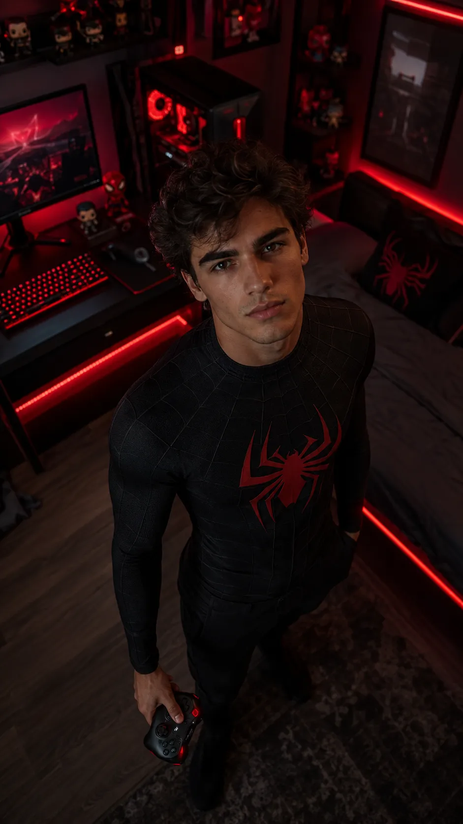 Spiderman image prompt
