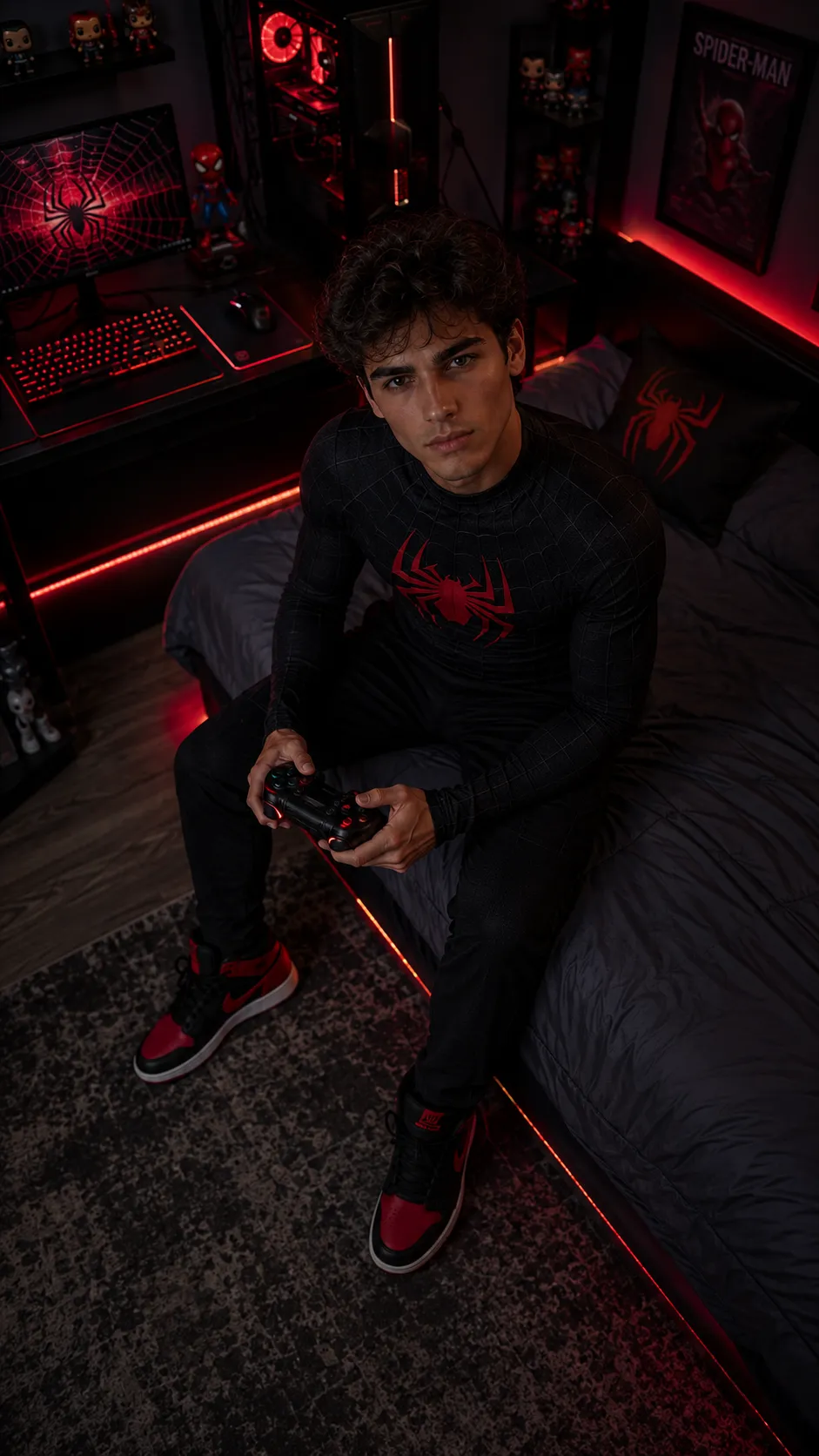 Spiderman venom prompt v3