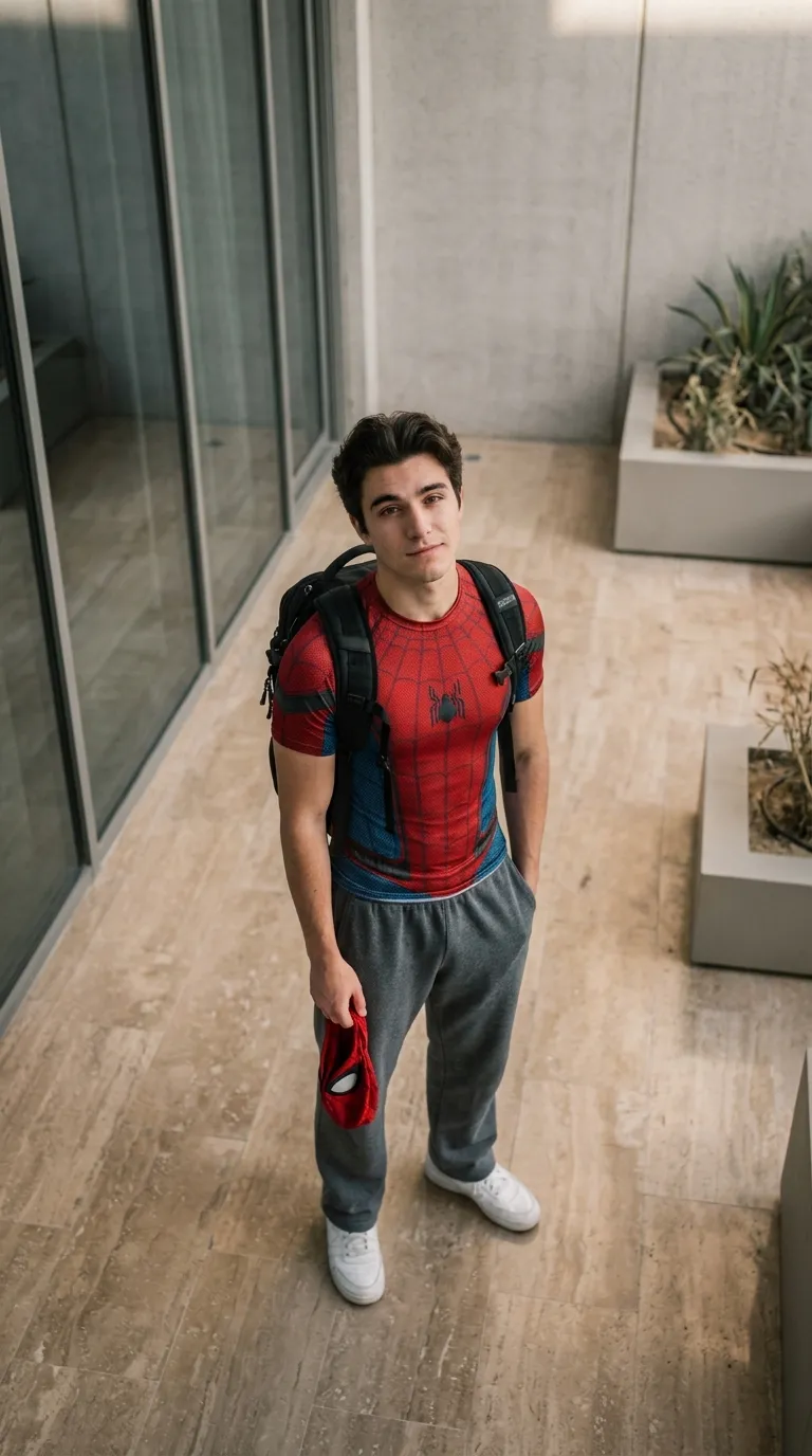 Spiderman casual prompt v4